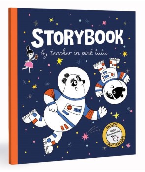 Книга оповідань Storybook by teacher in pink tutu